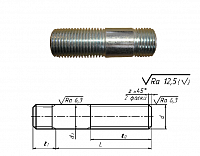 Шпилька м12 чертеж